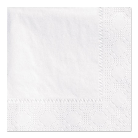 Hoffmaster Napkin, Cocktail, 10x10, White, PK1000 HFM 180300