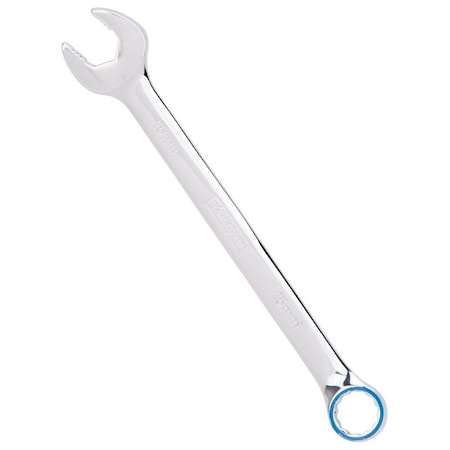 Vulcan Combination Wrench, Metric, 15 mm Head, Chrome Vanadium Steel, Silver MT6548507