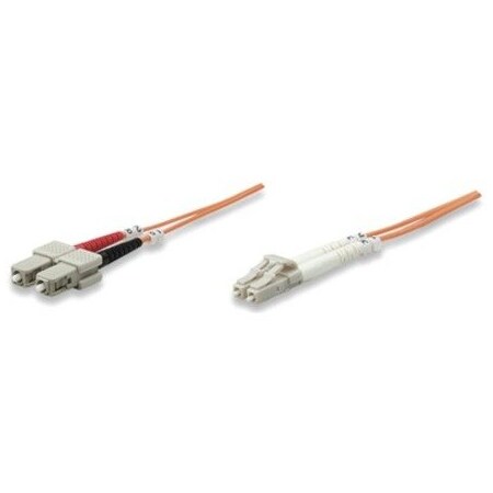 Intellinet Network Solutions 1M 3Ft Lc/Sc Multi Mode Fiber Cable 471251