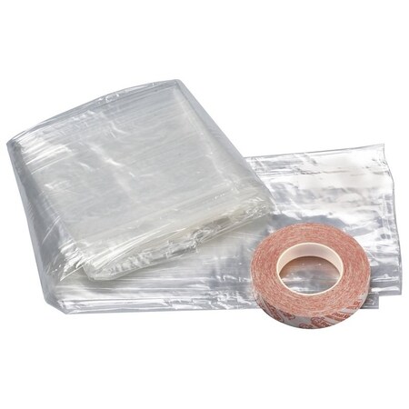 Frost King Indoor Shrink Window Kit, 84 in W, 110 in L V83M