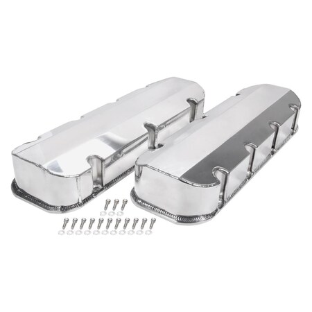 Powerhouse Valve Covers Big Block Chevy Fab Aluminum Without Holes PO3296751
