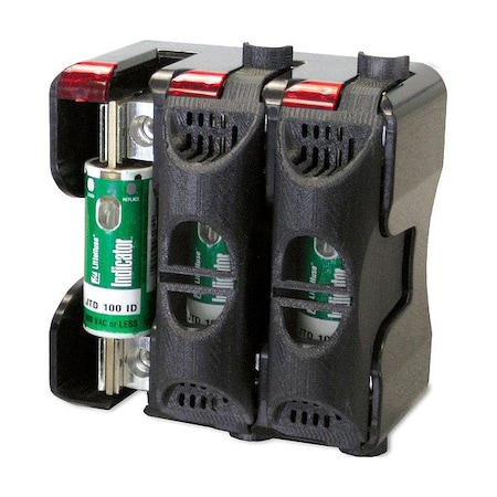 Littelfuse Open Fuse Block Cover, 31 to 60A Amp Range, 600V AC/DC Volt Rating LFJ60060FBC