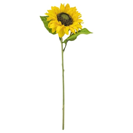 Allstate 25 in. Artificial Sunflower Spray Flowers, Yellow 35164021