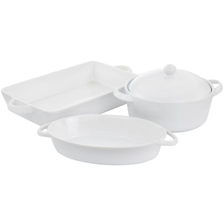 Gibson Elite Gracious Dining 4 Piece Bakeware Set 131666.04