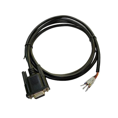 Compucableplususa 3FT DB9 Female to Bare Wire RS232 Serial Pigtail Cable - 28AWG Shielded Open End PVC DBC-9FW-03
