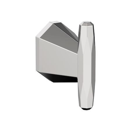 Amerock St. Vincent Chrome Contemporary Single Robe Hook BH3604026
