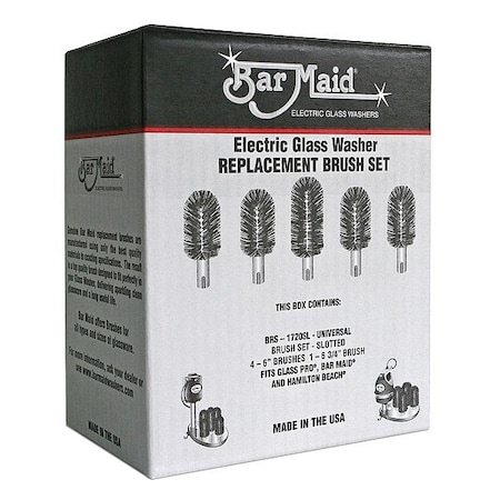 Barmaid Glass Washer Replacement Brushes BRS-1720SL
