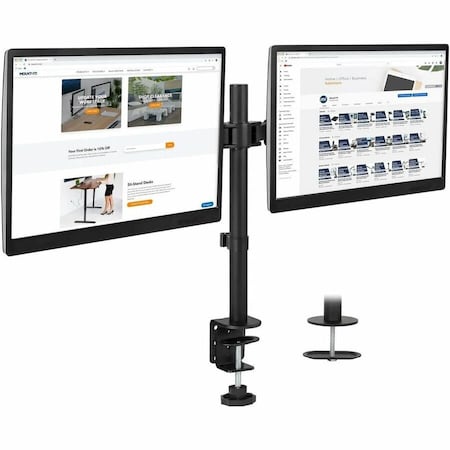 Mount-It Full Motion Dual Monitor Desk Mount, Fit MI-2752L