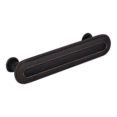 Brixwell Porter Bar Cabinet Pull For Bathroom, Bedroom And Kitchen 3 in Center To Center Oil Rubbed Bronze BXB42072ORB