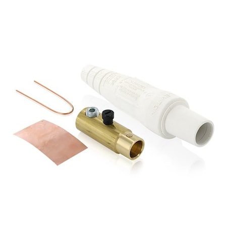 Leviton Single Pole Inline, 400 A, Female, White 16D32-UW