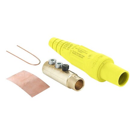 Leviton SinglePoleInline, 400A, Female, Yellow 16D33-UY