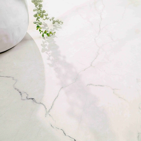 Ackland Beldale Gravelle 48 in. x 48 in. Polished Porcelain Marble Look Floor and Wall Tile, 2PK AKNPTBELGRAV48X48P-CA