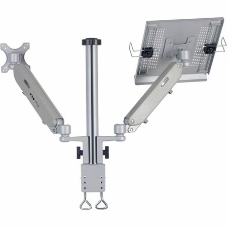 Eaton Tripp Lite Series Full-Motion Desktop Clamp for Laptop and 17IN to 32IN Monitor, Aluminum, TAA DDR1732NBMTAA