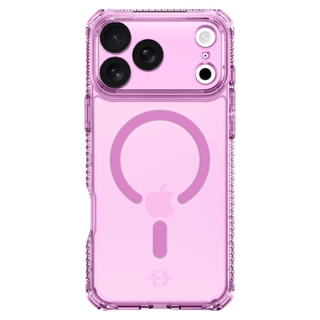 Itskins Hybrid_r Vapor Magsafe Case For Apple Iphone 17 Pro - Light Pink AP7X-HBVAR-LPNK