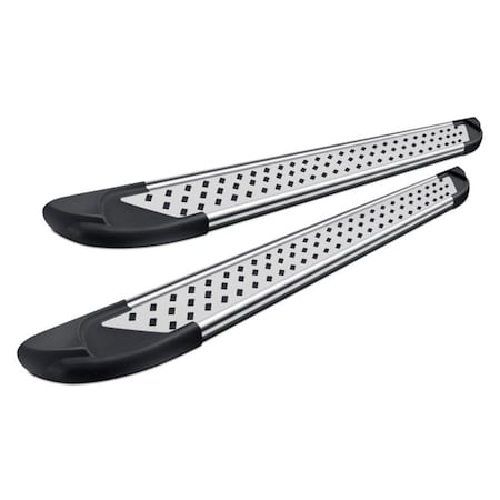 Romik USA 51729418 REC-TPSilver Running Boards for 2022 Tundra Double Cab Polished R96-51729418