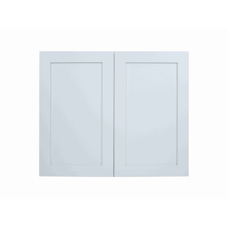 Cambridge Everest 27 in. W x 12 in. D x 30 in. H Ready to Assemble Shaker Wall Kitchen Cabinet in White SA-W2730-SW-KIT