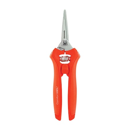 Corona Tools Comfort Gel 2 in. Steel Precision Tip Leaf & Stem Micro Snip 7594310