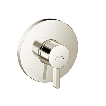Hansgrohe Ecostat S Pressure Balance Trim in Polished Nickel 15739831