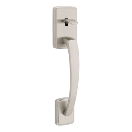 Kwikset Residential Handlesets Passage Reversible Satin Nickel 814BFH-15