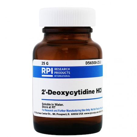 Rpi 2'-Deoxycytidine Hydrochloride, 25 Grams D56500-25.0