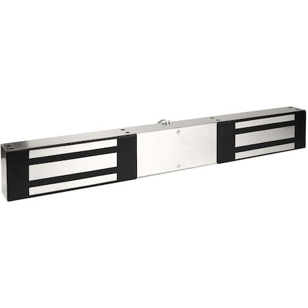 Securitron Mag Lock, Fire Rated, Double Door, US32D, MBS, 12/24 VDC, 1200lb DM62B