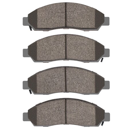 Dynamic Friction Co DFC 5000 Advanced Brake Pads - Ceramic 1551-1039-00