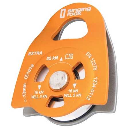 Singing Rock Extra Roll Pulley, Orange 449069