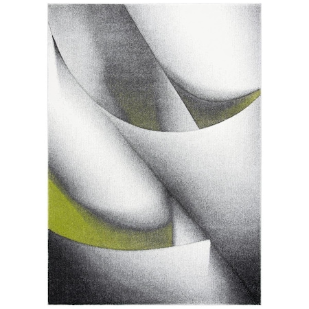 Safavieh Modern Hollywood Rectangle Area Rug Grey & Green - 5 ft. -3 in. x 7 ft. -6 in. HLW716Y-5