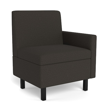 Safco Modular Seating, 33 3/4 in H, Dark Gray MISSALDT16