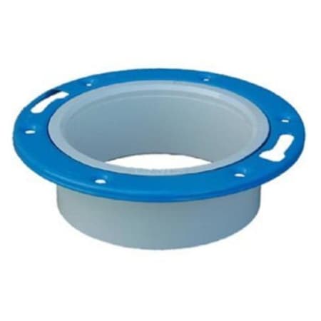 Charlotte Pipe And Foundry PVC 008110800HA 4IN CL FLG HUB W/ADJ MTL W/O PT PVC 00811 0800HA