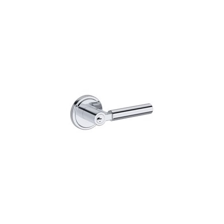 Baldwin Residential Door Levers Keyed Entry Reversible Bright Chrome ENLKFSRR260SMC