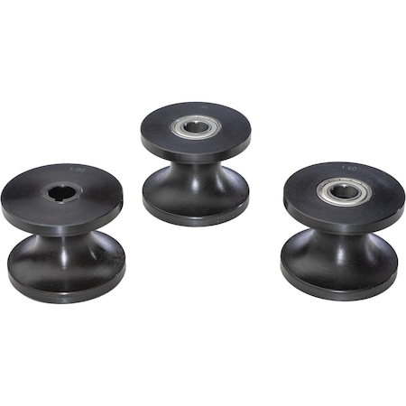 Grizzly Round Pipe Rollers, 1-1/2" T33043