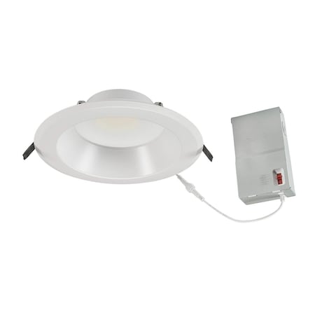 Keystone 8in Circular LED Recessed Downlight feat. Color Select, 23W, 2700/3000/3500/4000/5000K, 90CRI, 120V KT-RDLED23-8B-9CSF-FDIM