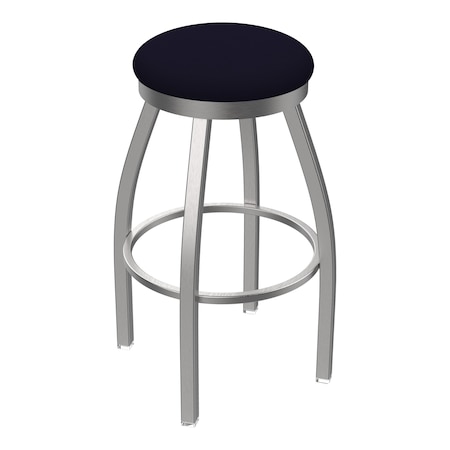 Holland Bar Stool Co 802 Misha Stainless Steel 36in Swivel Bar Stool with Canter Twilight Seat 80236SS002