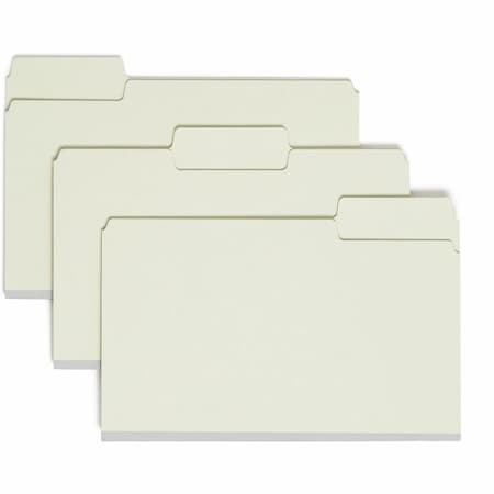 Smead Folder, Gray/Green, PK25 19981