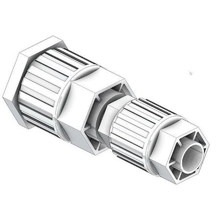 Smc Fitting, Union, PFA, Straight LQ3U4A5A-S