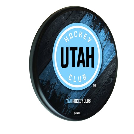 Holland Bar Stool Co Utah Hockey Club 13in Solid Wood Sign WSgn