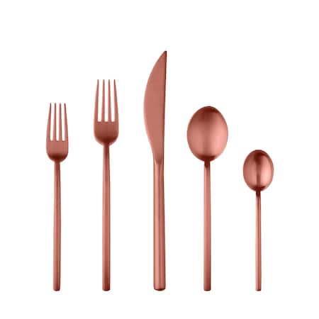 Mepra Due Ice Bronze Flatware  Set - 20 Pcs. 104422020IB