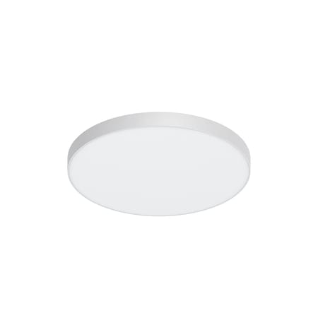 Afx Brim LED Flush Mount - White - 12in Dia. BRMF12LAJD4WH