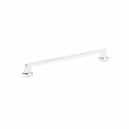 Schaub 10in Center to Center Northport Flat Cabinet Pull Polished Chrome Finish 203-26