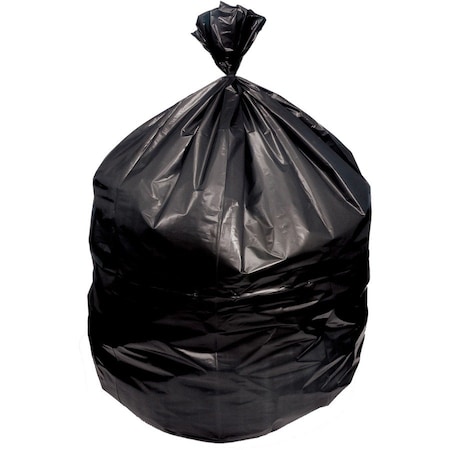 Heritage Bag Trash Bag, 24X32, Black, 0.9Mil, LLDPE, PK500 H4832TK