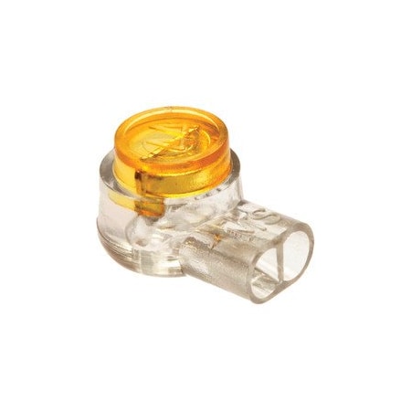 Cable Wholesale Platinum Tools - UY-Gel Splice Connector, 22-26 AWG, Yellow, 100 piece clamshell 18122C