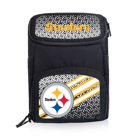 Picnic Time Family Of Brands NFL Pittsburgh Steelers - PTX 2.0 Tarana Recycled Backpack Cooler 633-02-179-254-2