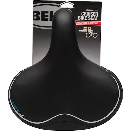 Bell Sports Bell Flex Gel Memory Foam Black Saddle Bicycle Seat 7120436
