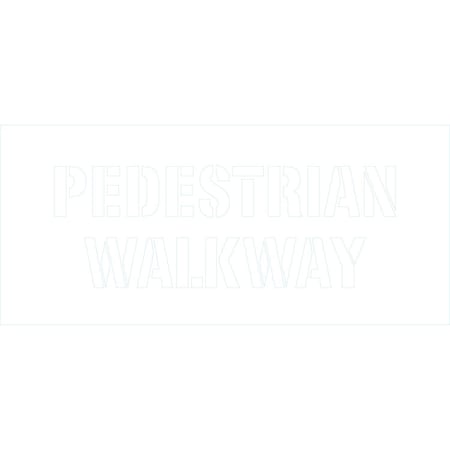 Lyle Pedestrian Walkway, 36x16, Non-Reflective, None G-15769-NS_36x16