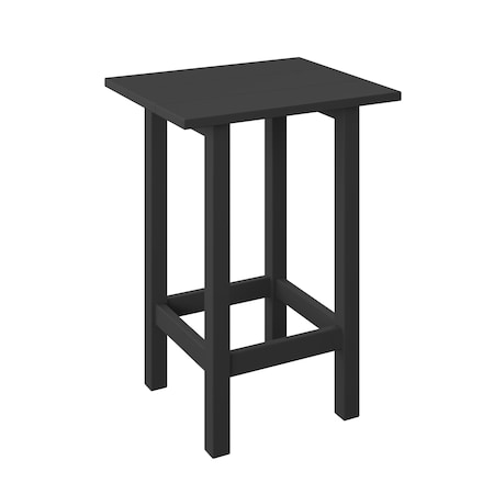 Polybird MODERN BALCONY END TABLE      BLACK POLYBIRD P65