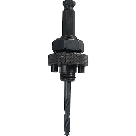 Lenox 1/2'' Hex Shank Arbor Hole Saw Mandrel Fits 1-1/4'' to 6'' Hole Saws 1779802