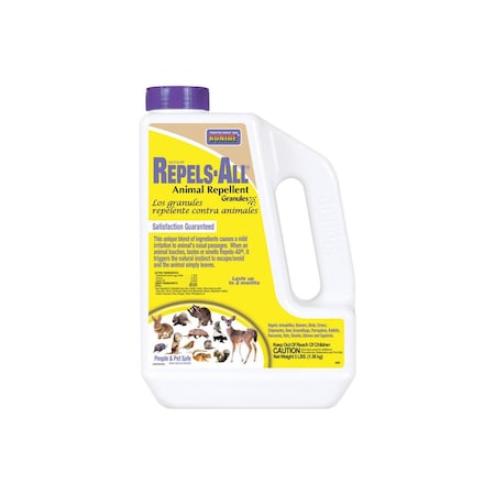 Bonide Products Animal Repellent Repels-All Granules For Most Animal Types 3 lb 23614