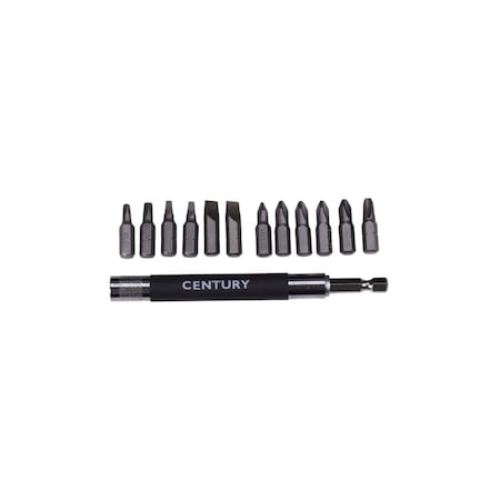 Century Drill & Tool 13 Piece Screw Guide and Bit Set 69014