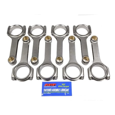 Eagle Specialty Products CRS6000BLW 6 in. 4340 Lightweight H-Beam Connecting Rod Set for Small Block Chevy EAGCRS6000BLW